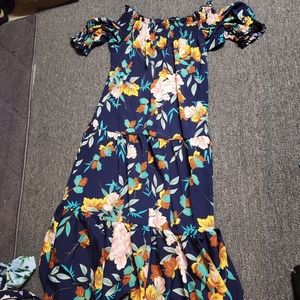 Euc shein off the shoulder dress